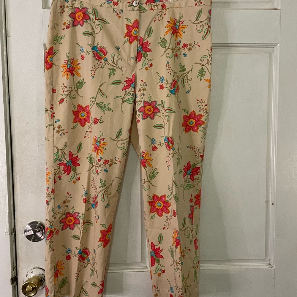 JH Collectibles Floral Pants size 14